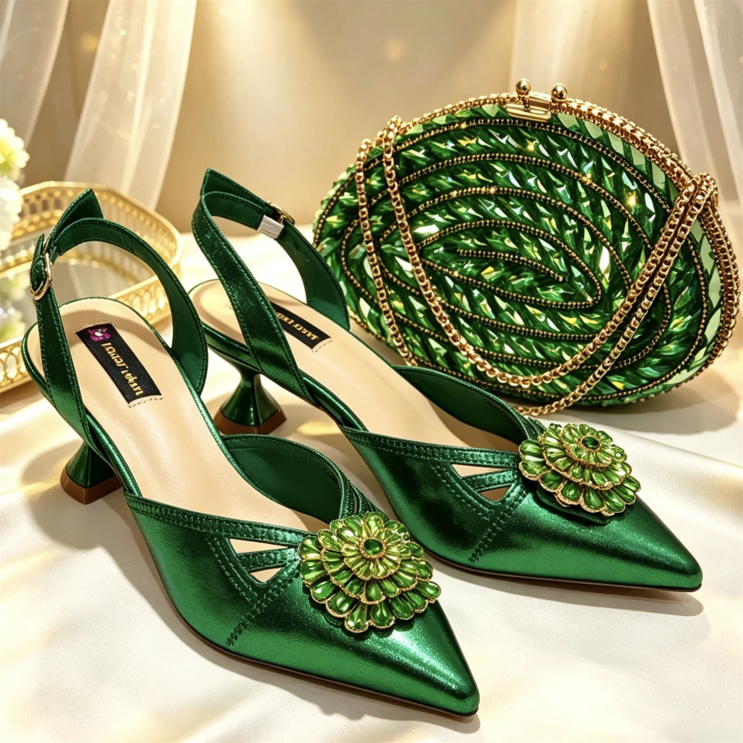 Women Bags Designer - Novo Conjunto de Sapatos e Bolsas