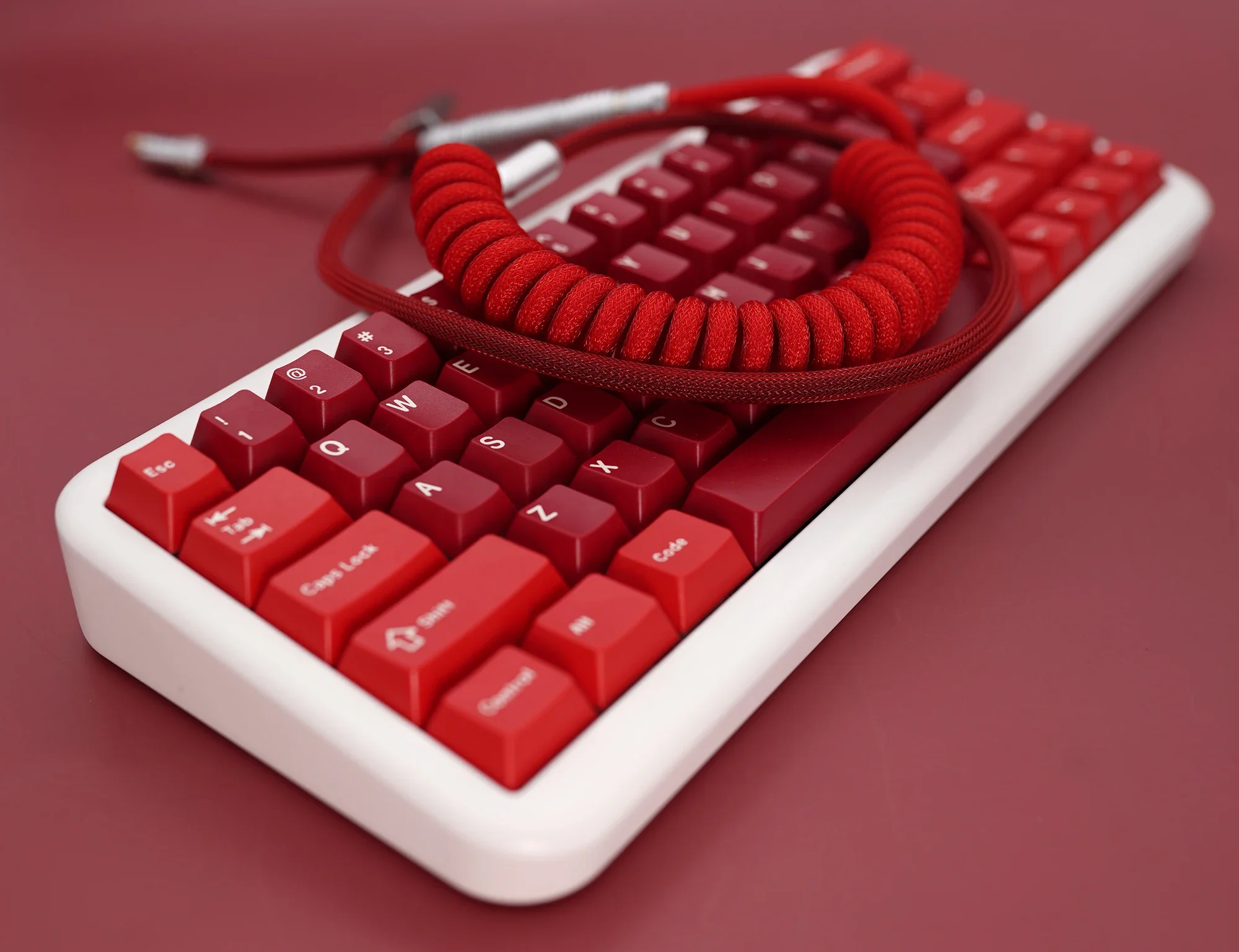 GeekCable Manual Personalizado Mecânico Teclado Linha de Dados GMK Tema SP Key Cap Linha presunto