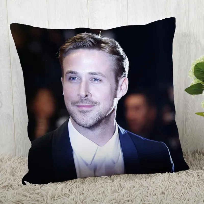 Ryan Gosling Pillow Cover Customize Pillowcase Modern Home Decorative Pillow Case for Living Room