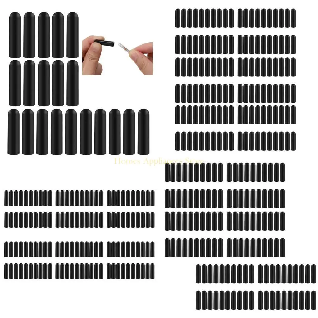 حزمة D0AB من 120 Cilicone Caps LED LED LID LID LIDAING COVERS #1