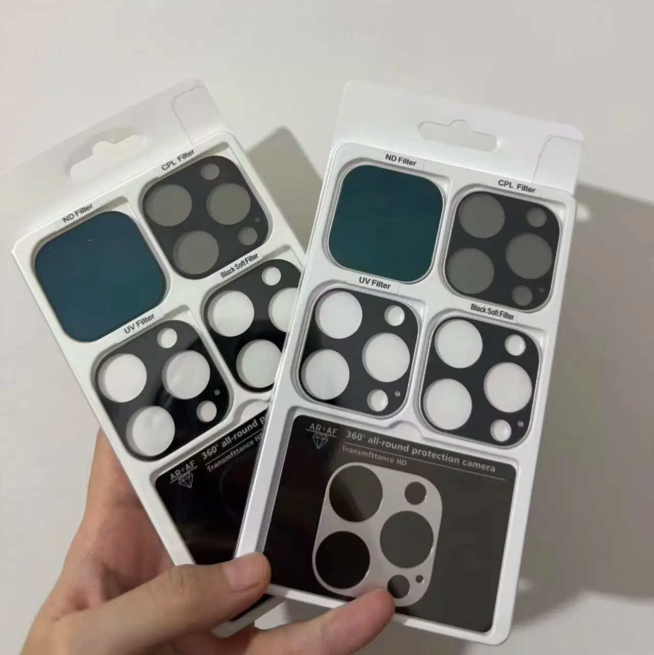For iPhone 16ProMax ND-32 UV CPL Light Reduction HD Lens Para Celulares for 14 15 Pro Camera Magnetic Filter for iPhone 4Pcs/Set view 6