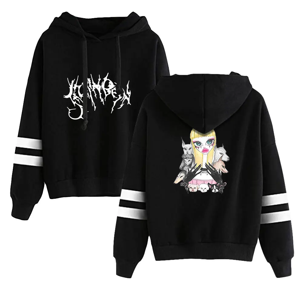 Jazmin Bean Sudadera con capucha Sudaderas Casual Hombres Mujeres Streetwear Manga larga Moda Impresión Sudaderas con capucha