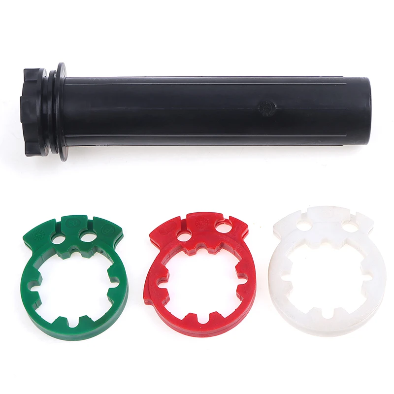 Universal 23mm Motorcycle Plastic Twist Throttle Grips Moped Scooter Dirt Bike 7/8