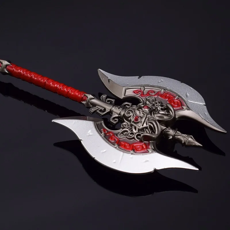 Nieuwe 18 cm Mir 2 Game Randapparatuur Vagevuurbijl Weapo Model Speelgoed Decoratie Decoratie Ornamenten Collectie Ambachten Verjaardagscadeautjes