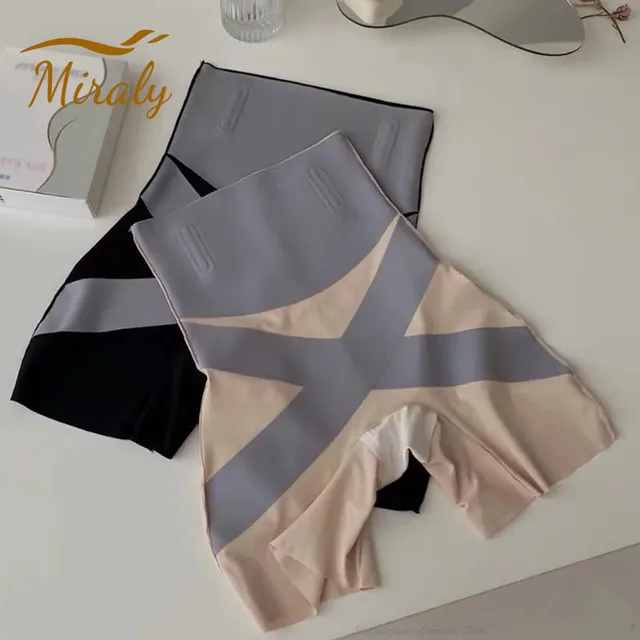 Podnoszenie pośladków modelowanie brzucha płaskie majtki bezszwowe spodenki gorset Waist Trainer kobiet sportowe urządzenie do modelowania sylwetki bielizna wyszczuplająca spodnie ochronne