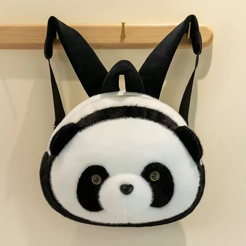 Cute Chinese Style Panda Backpack Large Capacity Zipper Casual Handbag 2024 Hot Sale Bags for Women Bolsas Femininas