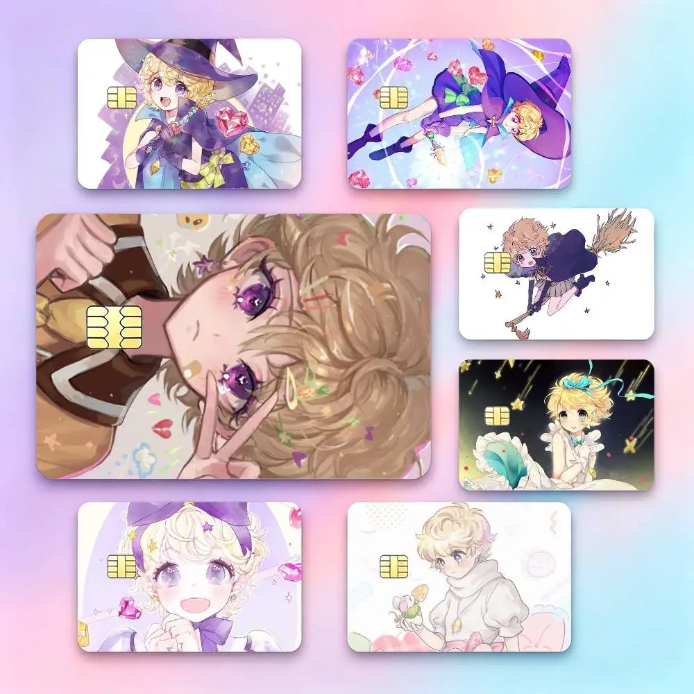 S-Sugar Sugar Rune Comic V-Vanilla Mieux  Credit Card HD Stickers Small Chip Waterproof Sticker Game Card Decal Gift