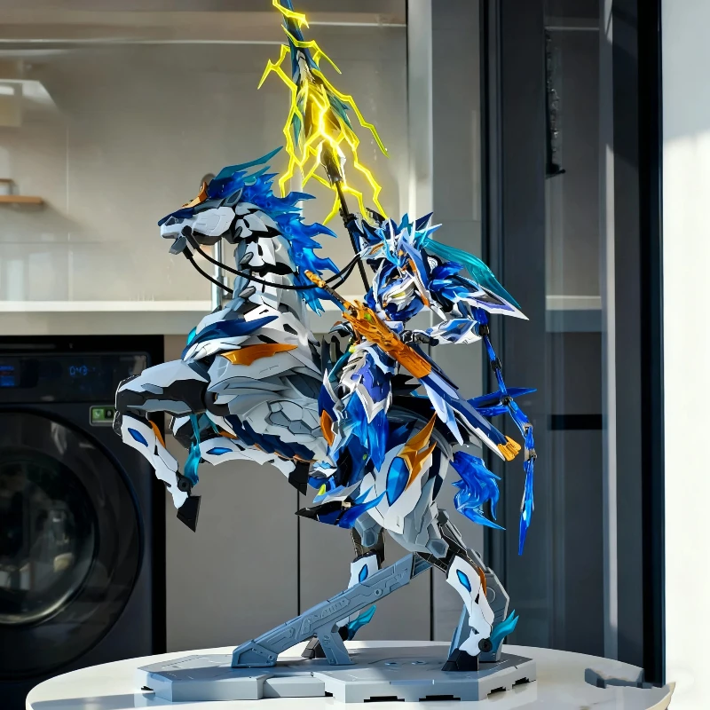 أسطورة النجوم العامة 1/10 تشاو يون عمل أرقام سبيكة اللون الميكانيكية لغز التجمع التفاعلي نموذج رائع مفاجأة هدية #2