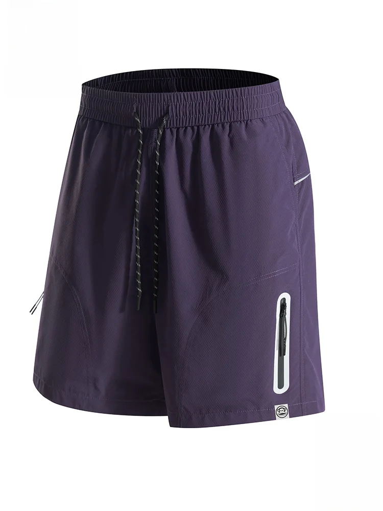 

PaulFrank Summer Running orts Men's Thin Qui Dry Fitn Sport Straight Casual Five-Quarter Pants Loose Fit Polyester