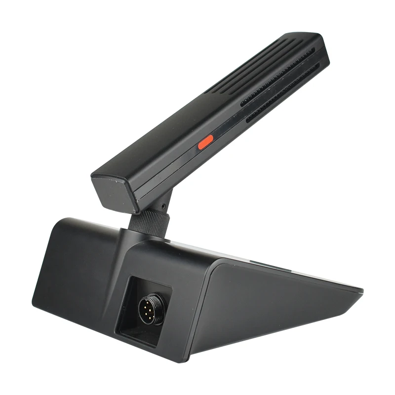 

Optimized Performance Professional Conference System, Wired Wireless Microphone Heart-Shaped Durable Metal