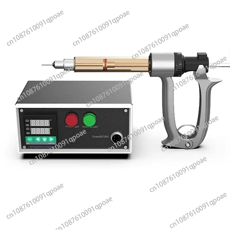 Semi-Automatic Adjustable Constant Temperature Heating Oil Injection Gun Handheld Cbd Atomization Oil Injection Machine