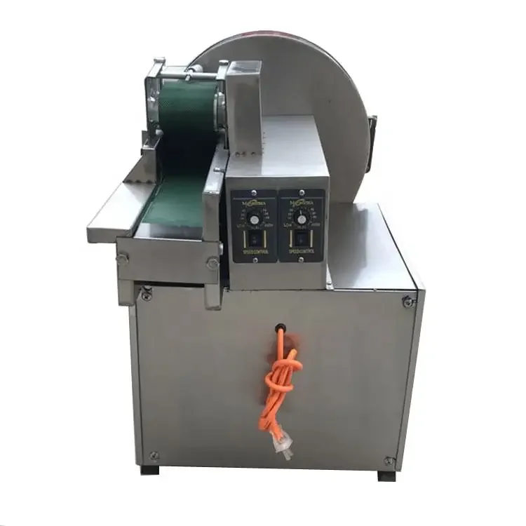 Electric Slicer Vegetable Cutting Machine Cucumber Carrot Vegetable Cutter Thickness Adjustable Dicing Machine