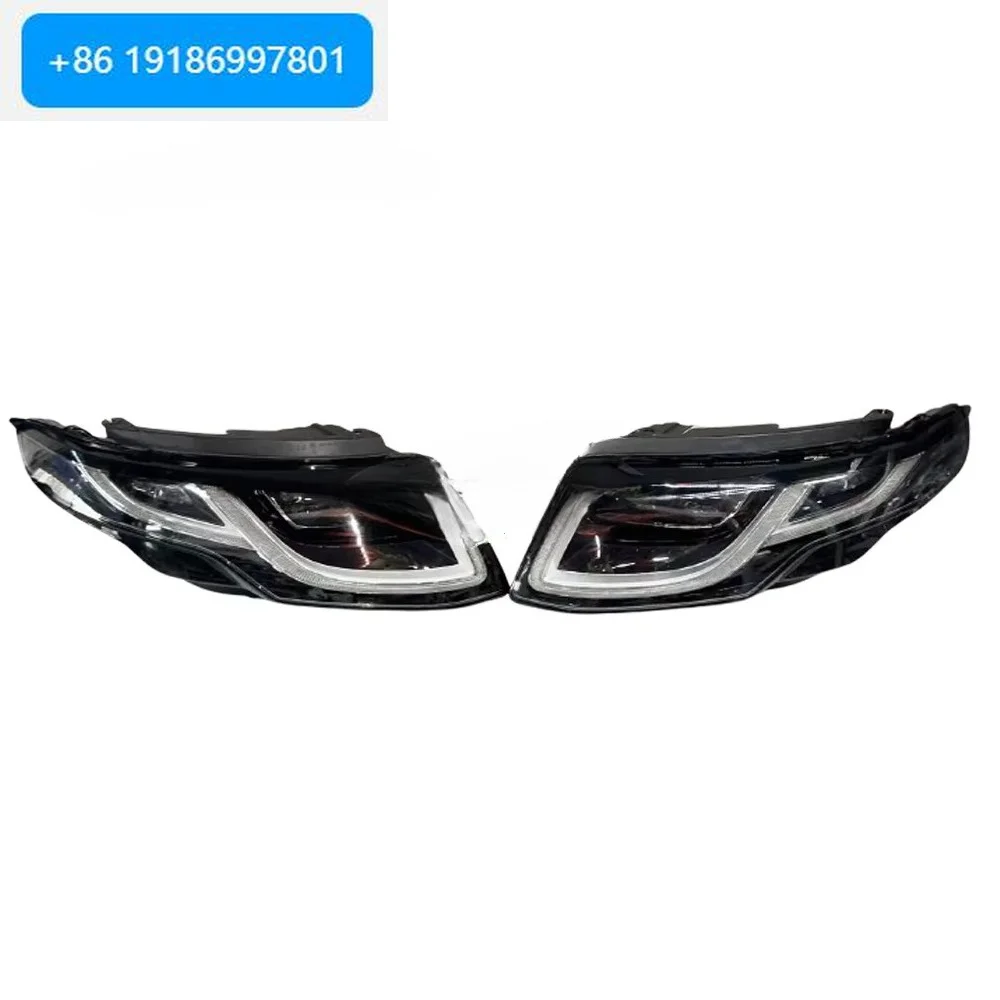 Upgrade Headlights for Range Rover Evoque Facelift 2015-2016 Full LED  24V Plastic Adaptive Car Lights LH  Compatible