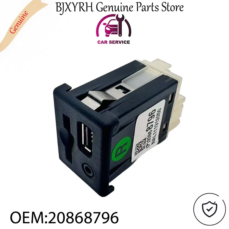 

20868796 25908967 Original Factory USB SD Card & 3.5mm Aux Media Interface Adapter for General Motors Vehicles