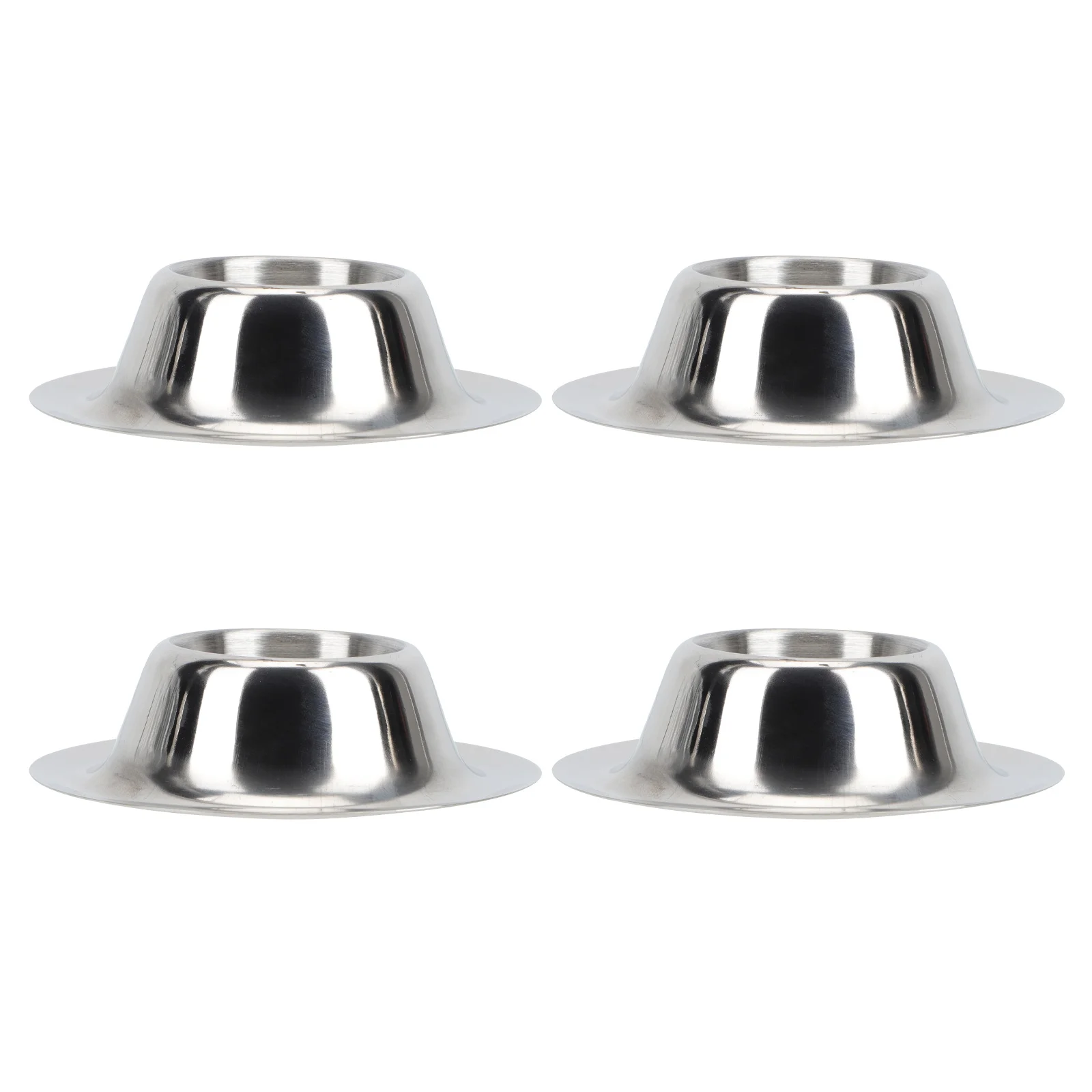 4 Pcs Steel Cup Holder Stand Resting Accessory Supply for Home Dining Multi Function Cup Room Restaurants