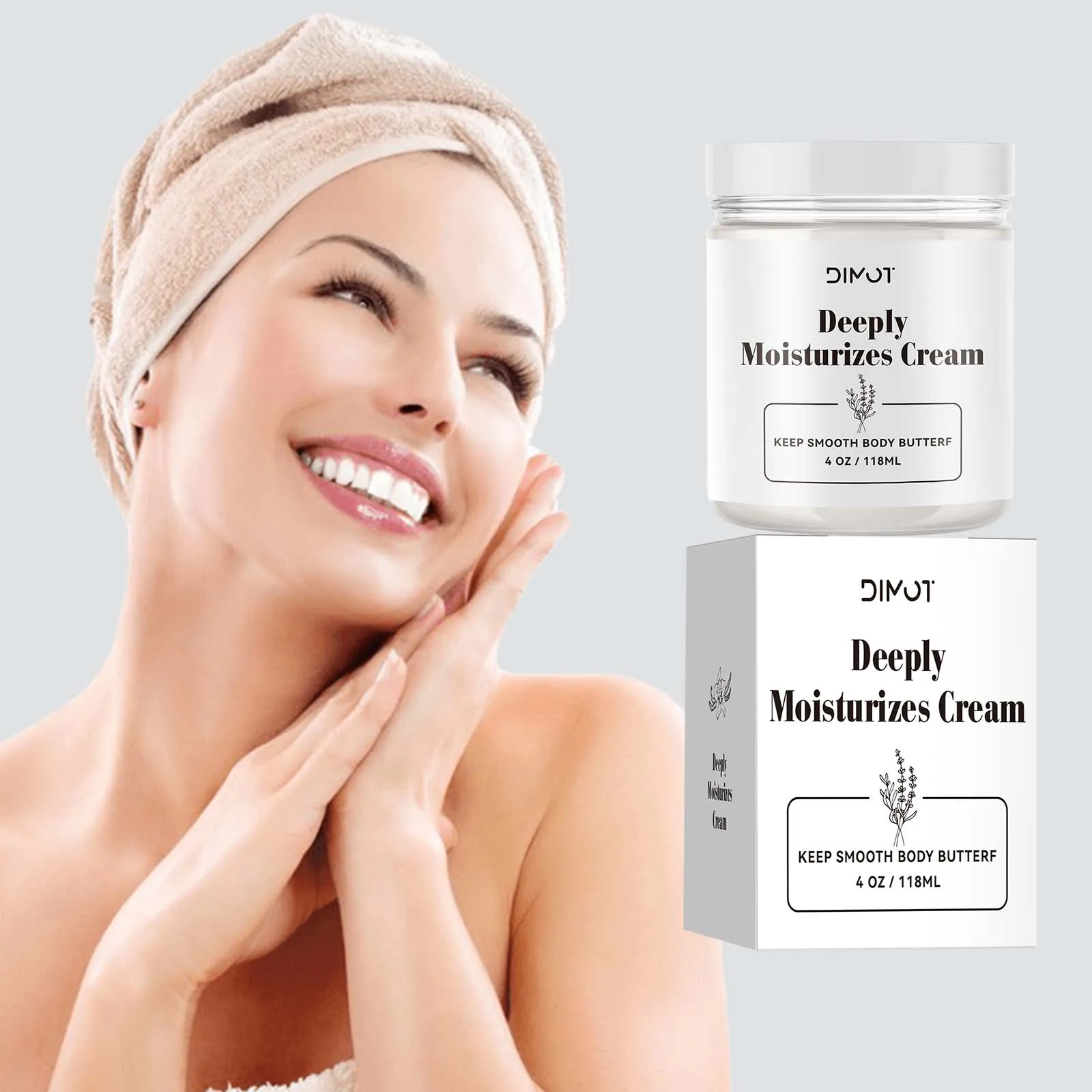 

DIMOT Deep Moisturizing Cream Skin Elasticity And Luster Nourishing Nourishing And Locking Moisture Improve Texture Skin Care