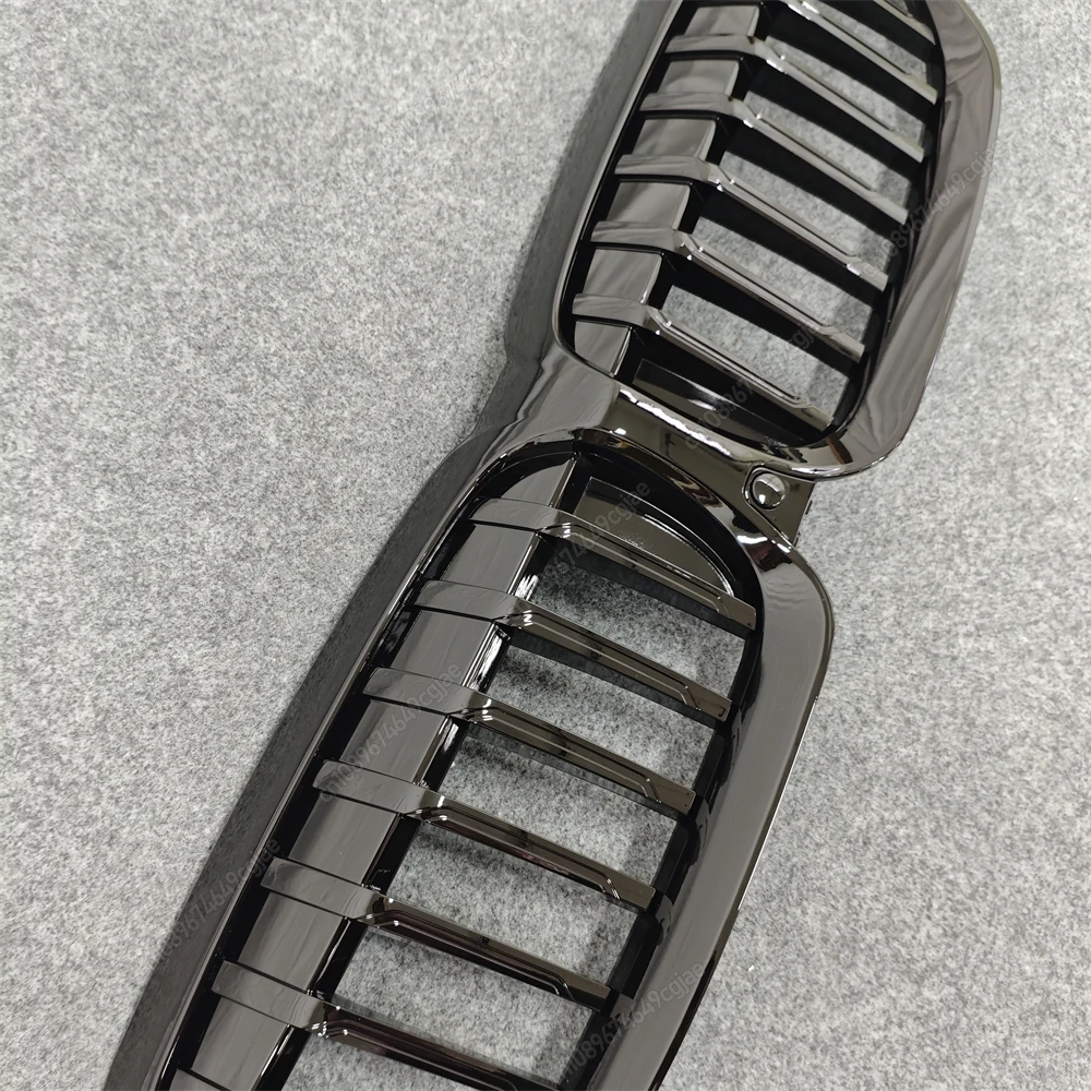 Front Kidney Grille Single Slat Front Racing Grills Bumper Kidney Grill Grilles For BMW G20 G21 2019-2022 M-Pack Body Kit Tuning