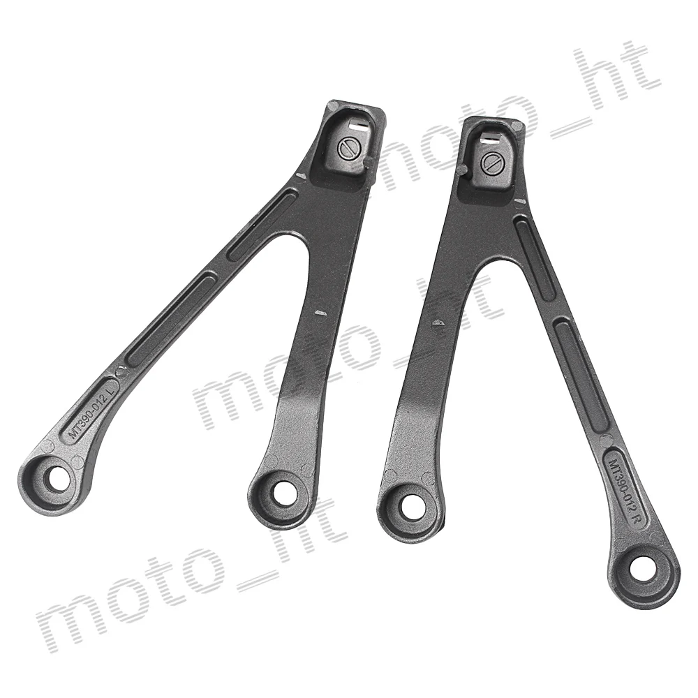 Aluminum Alloy Passenger Rear Foot Pegs Footrest Brackets for Honda CBR1000RR 2008 2009 2010 2011 Black