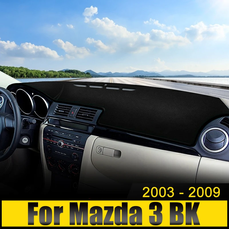 

For Mazda 3 BK 2003 2004 2005 2006 2007 2008 2009 Car Dashboard Cover Avoid Light Pad Sun Shade Anti-UV Carpets Non-Slip Mat