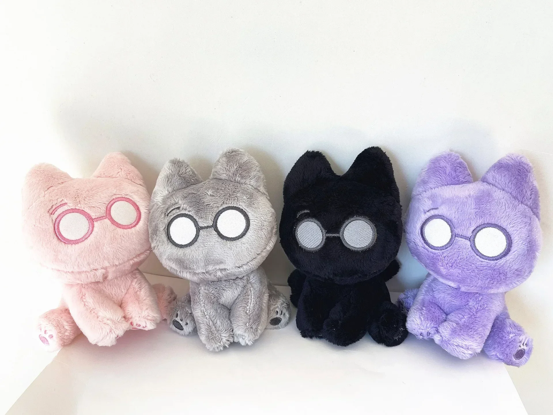 New 13cm Kpop seventeens WONWOO Plush Toy Cement Cat Stuff Doll Kawaii Cute Furniture Decoration Accessories Gifts