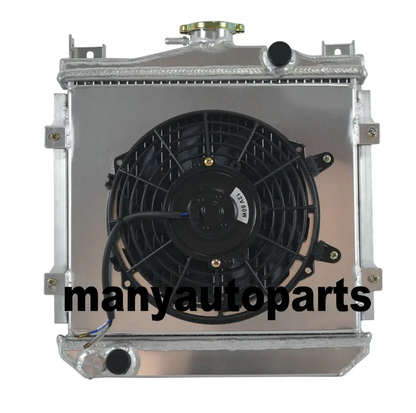 Radiator+Shroud+Fan Fit for Suzuki Alto 800 A Star Celerio SS80/SB308 0.8L 1986-1994 1987 1988 1989 1990 1991 1992 1993