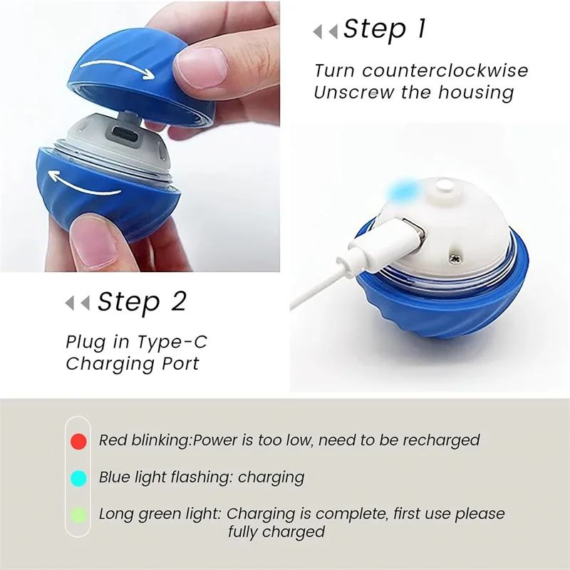 Bola de brinquedo inteligente para cachorro, brinquedo interativo eletrônico para animais de estimação, bola móvel, usb, movimento automático, saltando para filhote de cachorro, presente de aniversário, produtos para gatos