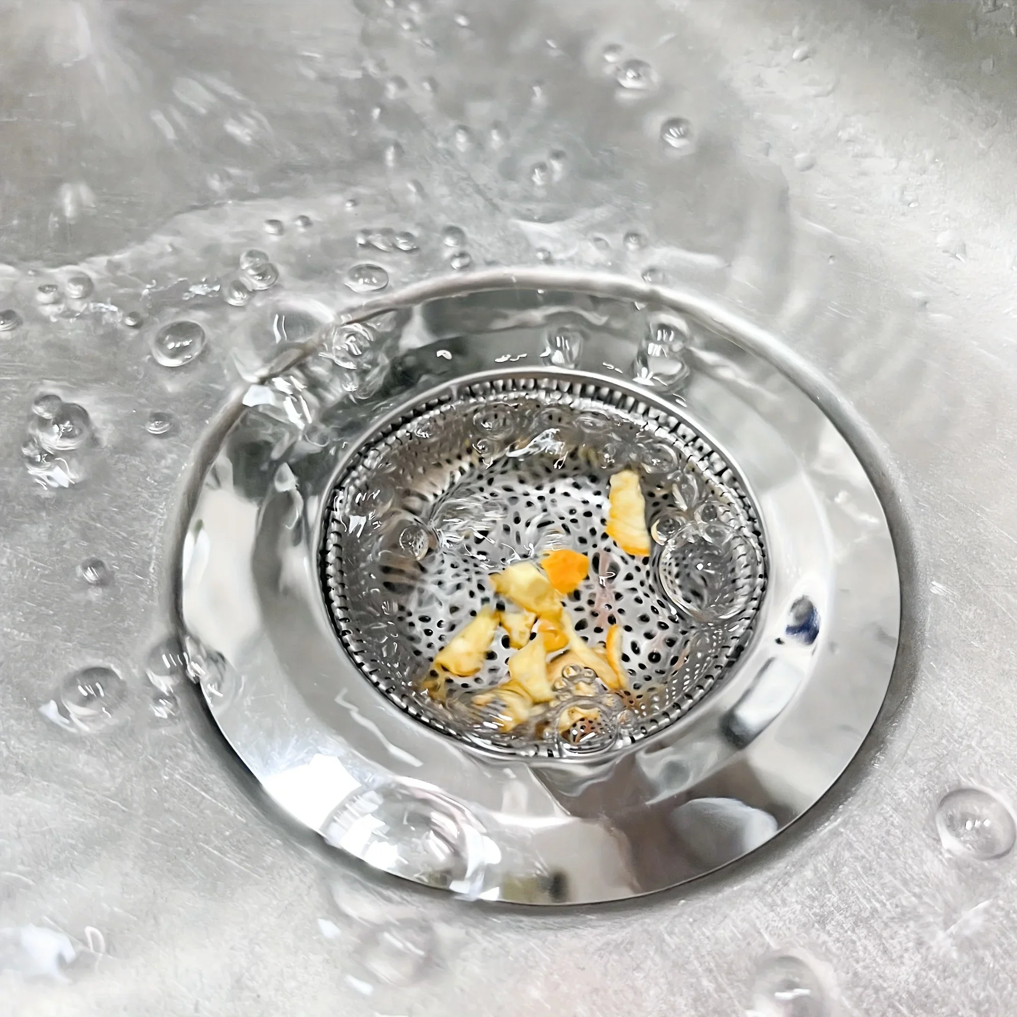 Damaly, Kitchen Sink Funnel, Filter, Stainless Steel Sink Sink Blocking