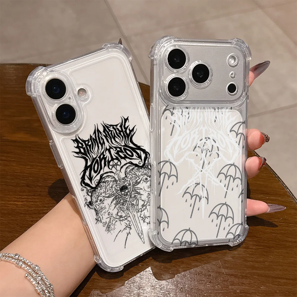 Brings Me The Horizons Phone Case For Samsung Galaxy S26 S25 S24 S23 S22 S21 S20 Edge FE Ultra Plus 4G 5G Anti Fall Clear Cover