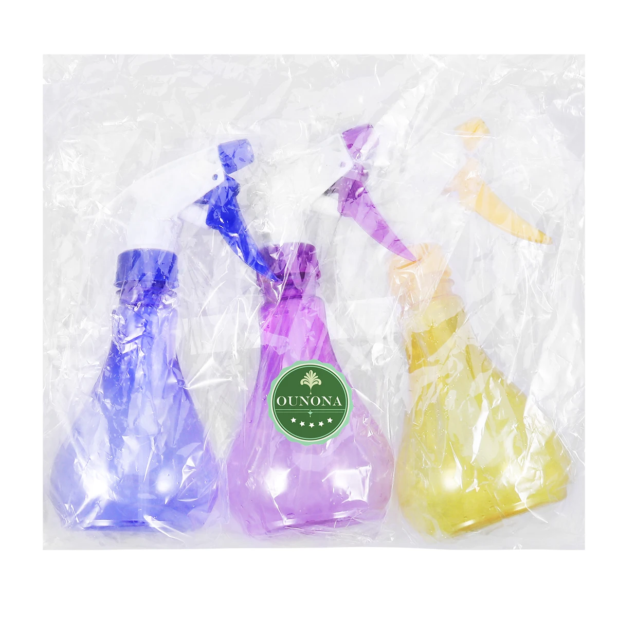 

3pcs 250Ml Plastic Watering Can For Plants Flowers Garden Spray Bottle Mist Sprayer For Hair Household Use Empty Water Misting