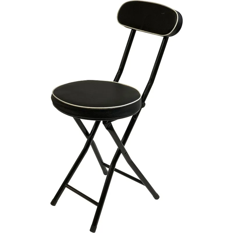 Cushioned Padded Folding Stool