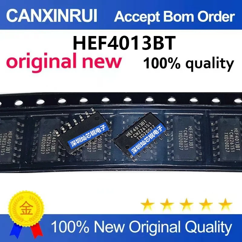 (5-100pieces)Brand new original HEF4013BT HEF4013 SMD SOP14 logic IC