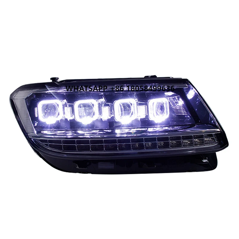 

VW for Tiguan L LED Headlamp Assembly Plastic Headlights for 2017 2018 2019 Volkswagn for Tiguan L Models