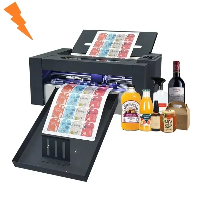Super Full Touch Screen Label Plate Die Cutting Machine Label Cutting Machine Servo Motor Multi-plate Cutting Machine