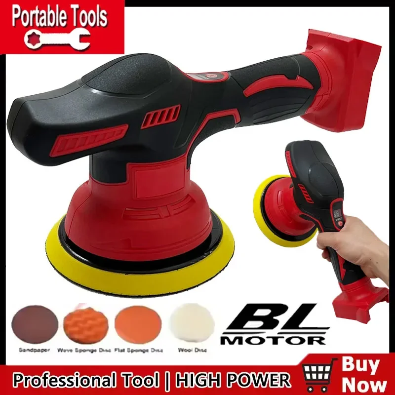 

Аккумуляторная полировальная машина Milwaukee с 8 скоростями, цифровым дисплеем, для авто, 18В, литиевая батарея