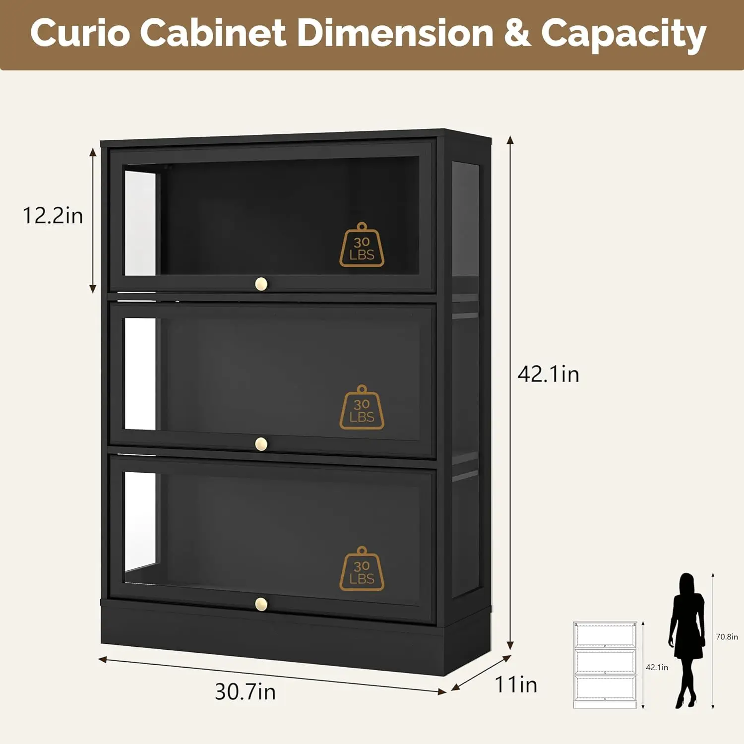 Thumbnail 2 - #4 Latest Glass Display Cabinets Offers