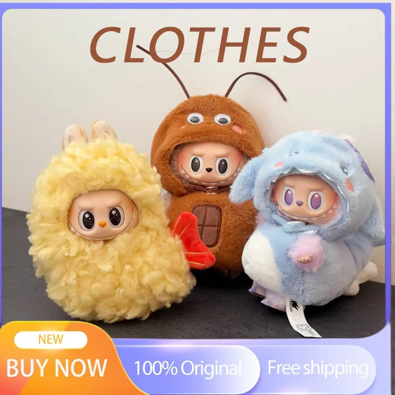 

For Labubu Anime Wacky Mart Friend Shrimp Handmade Clothing Accessory Customization V1 V2 V3 Dolls Bag & Clothes Toys & Hobbies