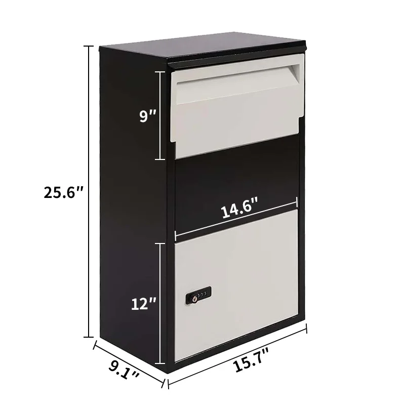 Explosive anti-theft outdoor express cabinet steel document delivery cabinet