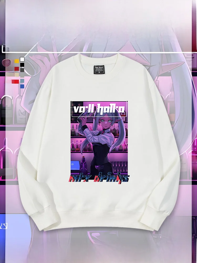 

Свитшот-куртка Frilian Cyber Bart Collaborative с круглым вырезом, повседневная осенне-зимняя одежда для мальчиков-подростков, модная