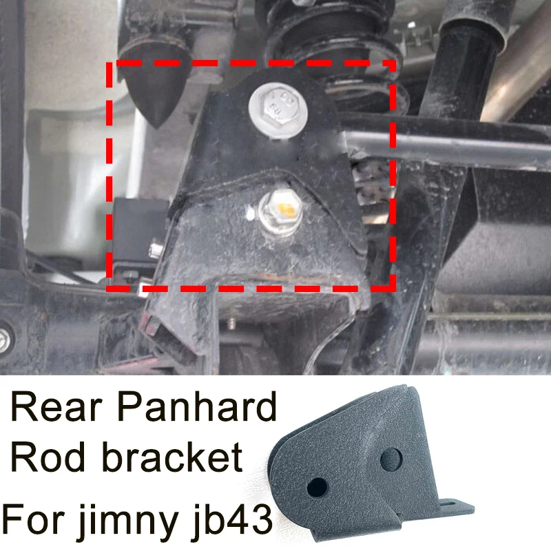 Front Rear Panhard Rod Relocation Bracket For 2007-2017 Suzuki Jimny Jb43 JB23 2 Inches Lift Jimny Offroad 4X4 Accessories