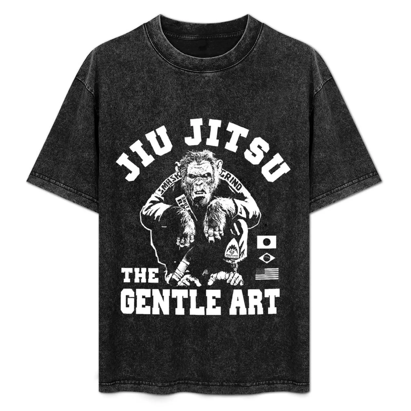 Gentle Art Chimp T-Shirt custom shirt summer clothes kawaii clothes anime mens workout shirts