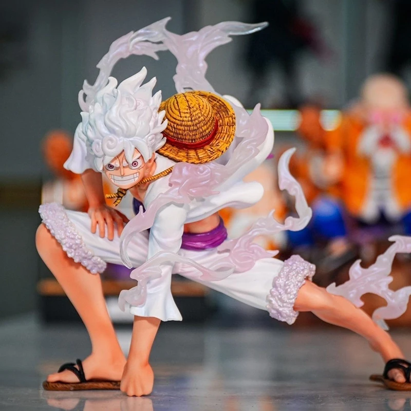 

In Spot One Piece Anime Figure 16cm Monkey D. Luffy Second Gear Pvc Action Figurine Statue Model For Collection Decoration Gift