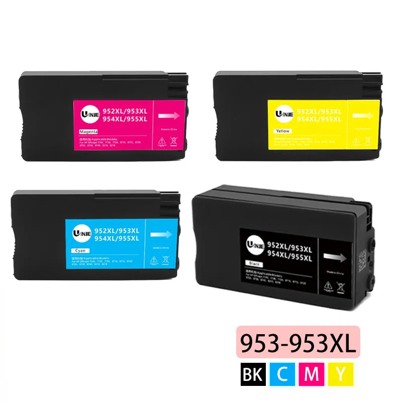 For HP 953XL 952XL 954XL 955XL Ink Cartridge For HP 953 Officejet Pro 7740 8210 8218 8710 8715 8718 8720 8730 8740 7720 7730