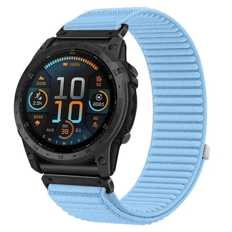 Schnellwechsel-Armband 26 22 20mm für Garmin Fenix 8 7 Pro 7S 7X 6S 6X 6 5 5S Tactix 8 7 Nylon-Armband Correa Fenix 8 Band 43mm 47mm – Detail 27