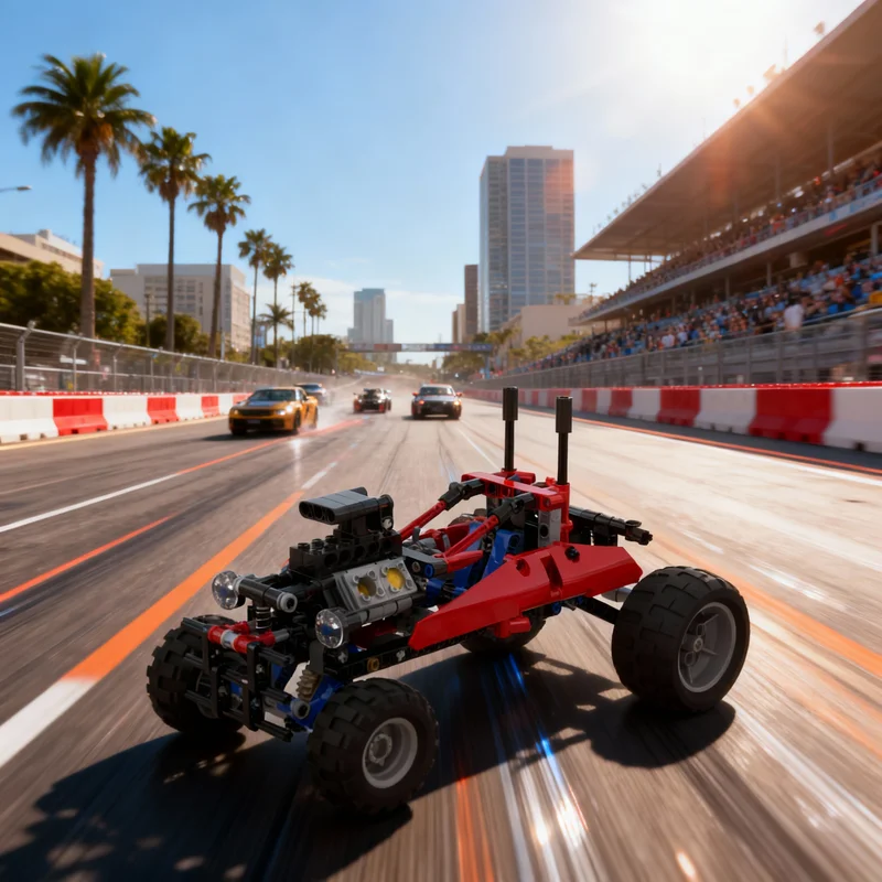 

262pcs MOC Technical Monster Truck Model Building Blocks Construction DIY Christmas Gift Idea Creative Education Brick Toy Kids