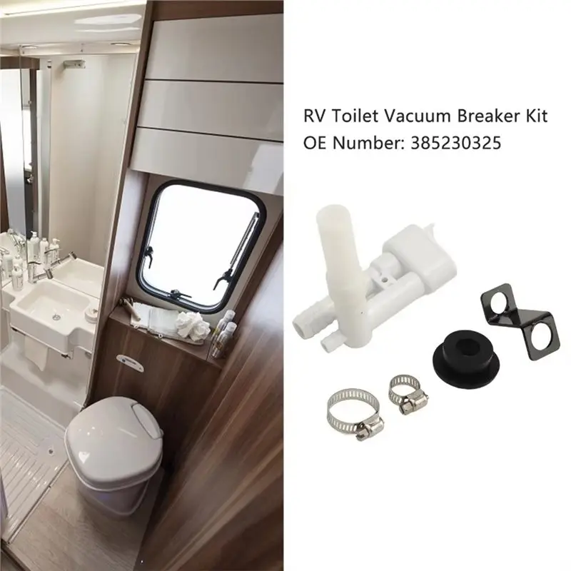 ABKP-Valve Replacement Kit 385230335 Toilet Vacuum Breaker For Dometic Outdoor Motorhome Repair