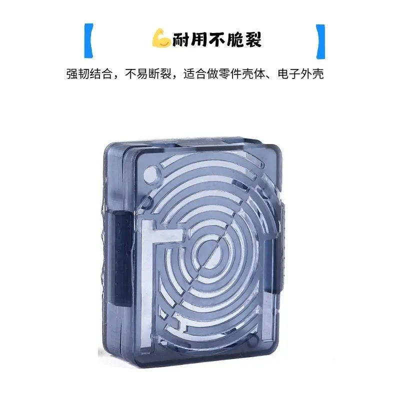 Rigid Tough UV Curing Resin Anti-break & Distortion Design High Detail 3D Printing Liquid for Industrial Component Production