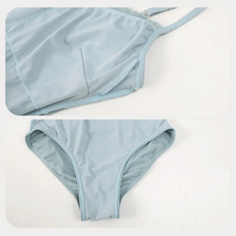 Ballet Leotards Woman Gymnastics Leotards Dancing Bodysuit Nylon V Neck Sleeveless Camisole With Mesh Skirt Sets Swimwear