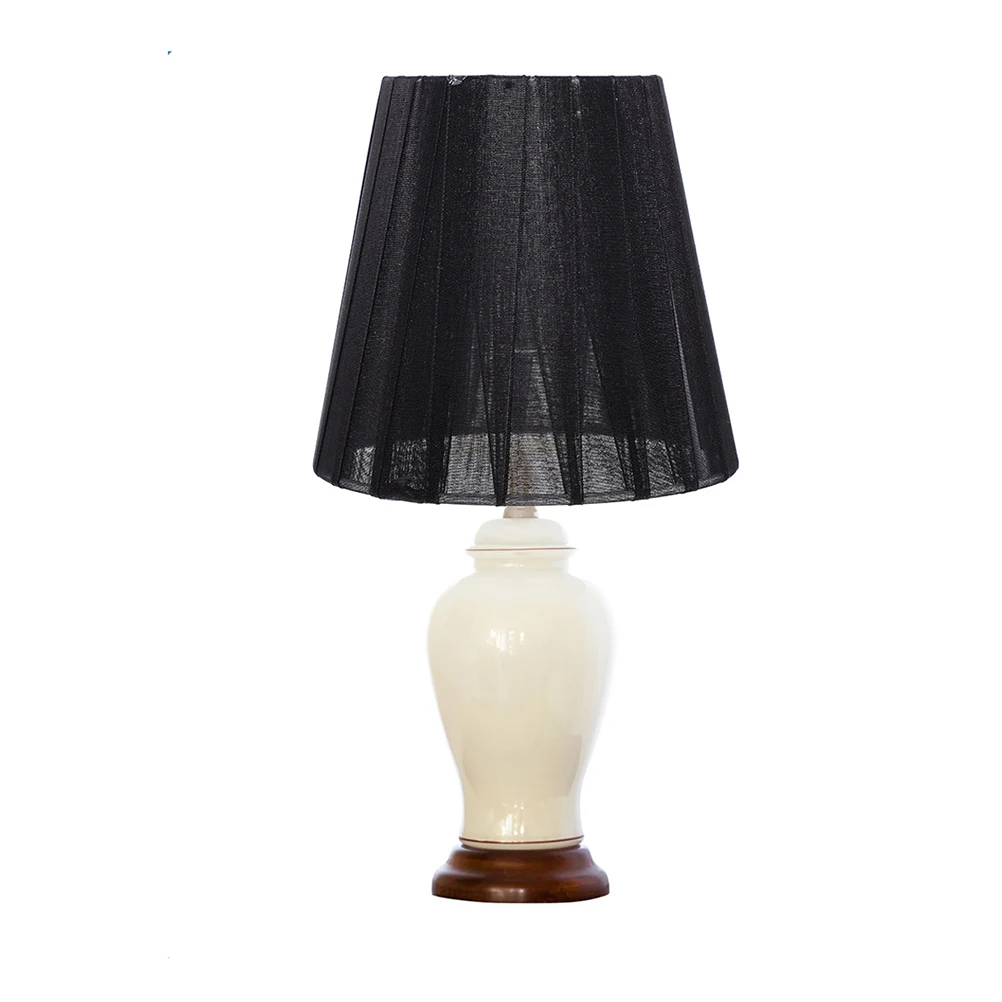 

2pcs Lampshade Accessories Black Gauze Lamp Shades for Table Desk E14 Translucent Light Covers Warm Atmosphere Decorative