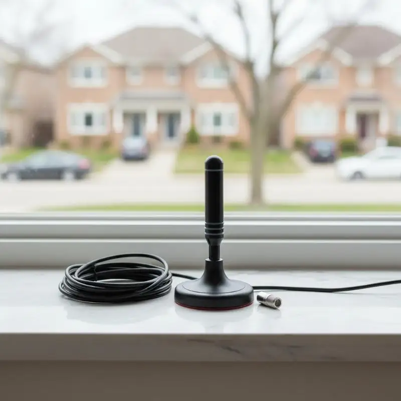 High Gain Digital TV Antenna For Indoor Use With Signal Amplifier 720P 1080P Adapter Enhanced TV Viewing Experience