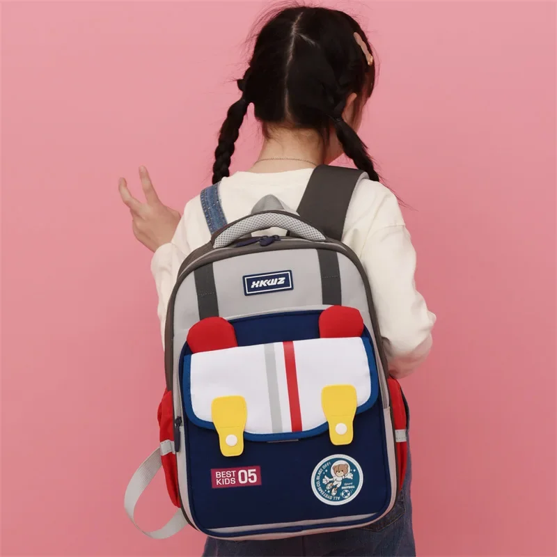 Kawaii Elementary Student Schoolbag Cute Lightweight Kids School Backpacks Cute Large Capacity Children Boys Girls Shoulder Bags